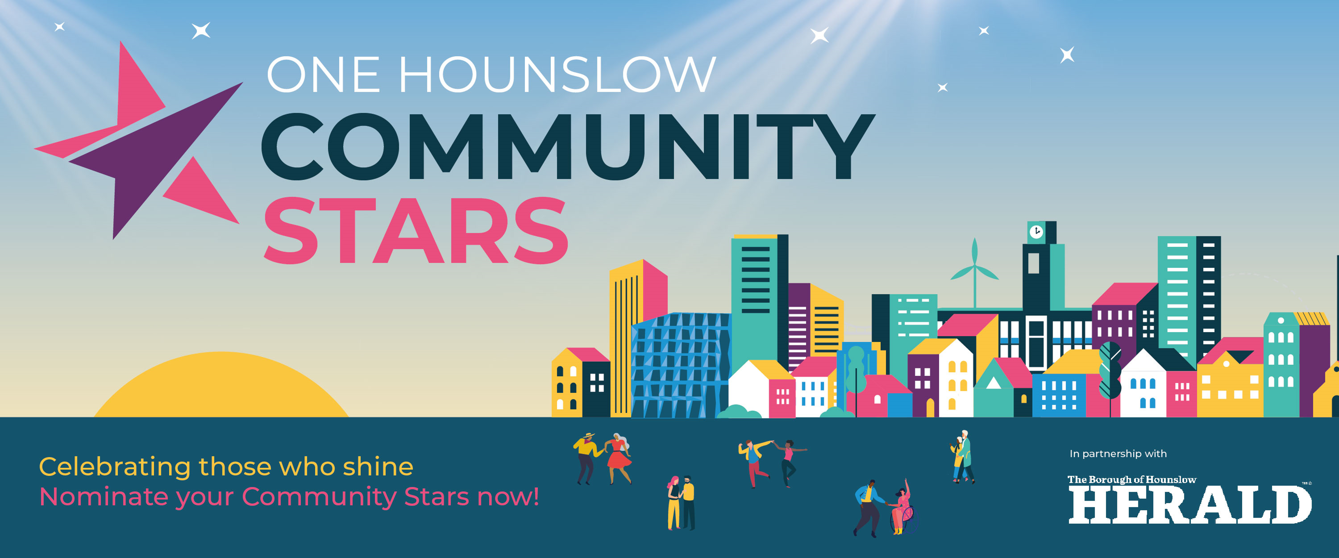 One Hounslow Community Stars Banner